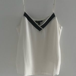Banana Republic Color-Blocked Camisole | White | Size M